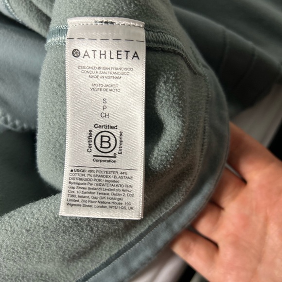 Athleta Moto Jacket Size S - Picture 4 of 4